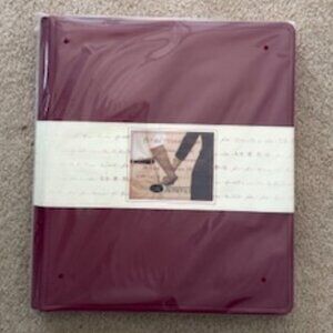 NEW Creative Memories PicFolio Milestones Album 12x14 Cranberry
